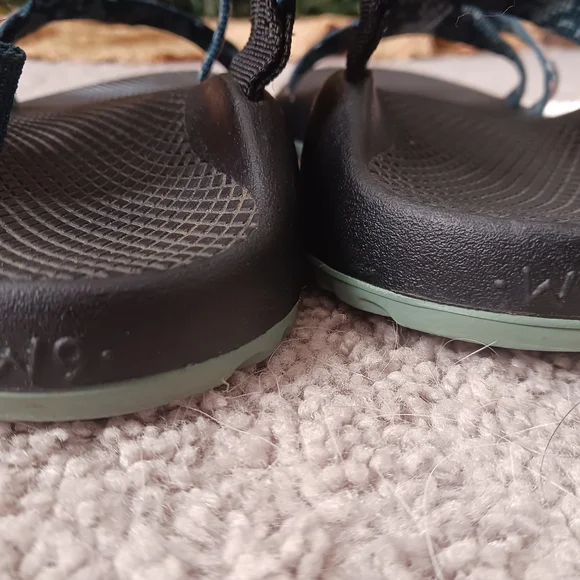 3/$10 DEAL Chaco Z1 Classic Trellis Teal Black Athletic Sandals Shoes Women's - Picture 7 of 10